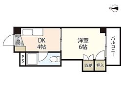 間取図画像 1DK