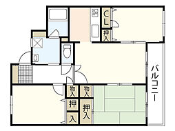 間取図画像 3LDK