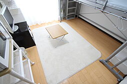 アスプロパラティ3 2階ワンルームのリビング/ダイニング