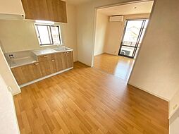 フォーリスト中筋I 201 2階3DKのリビング/ダイニング