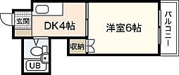 間取図画像 1DK