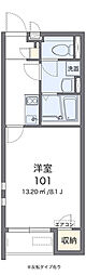 レオパレスクレイノ西三次 1Kの間取図画像
