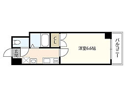 PRENCHE廿日市 1Kの間取図画像