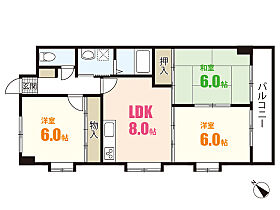 ガーデンコートIMAI  ｜ 広島県広島市安佐南区中須1丁目（賃貸マンション3LDK・2階・55.89㎡） その2