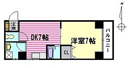 間取図画像 1DK