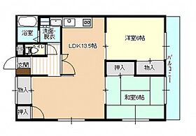 メゾン沖田  ｜ 広島県広島市安佐南区西原9丁目（賃貸マンション2LDK・1階・59.80㎡） その2