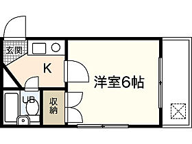 広島県広島市南区宇品御幸5丁目（賃貸マンション1K・4階・17.00㎡） その2