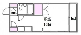 広島県広島市西区小河内町2丁目（賃貸マンション1R・4階・24.75㎡） その2