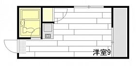 広島県広島市西区草津東2丁目（賃貸マンション1R・2階・18.00㎡） その2