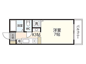 レジデンス西木  ｜ 広島県広島市安佐南区八木3丁目（賃貸マンション1R・3階・21.10㎡） その2