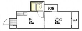 広島県広島市西区楠木町1丁目（賃貸マンション1DK・3階・24.00㎡） その2