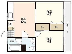 石光ビル  ｜ 広島県広島市東区牛田東2丁目（賃貸マンション2LDK・3階・55.00㎡） その2