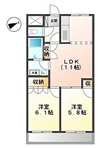 ハイムエスポワール・Ｆ  ｜ 広島県広島市安佐南区伴東7丁目（賃貸アパート2LDK・2階・50.37㎡） その2