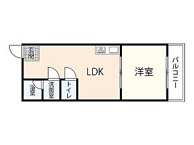 広島県広島市中区鶴見町（賃貸マンション1LDK・4階・43.70㎡） その2