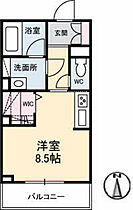 広島県広島市南区宇品東1丁目（賃貸マンション1R・2階・28.20㎡） その2