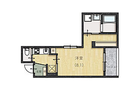 La vie大町東  ｜ 広島県広島市安佐南区大町東1丁目（賃貸アパート1K・2階・28.88㎡） その2