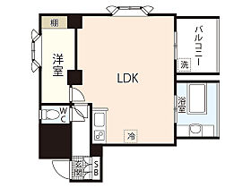 広島県広島市南区段原南1丁目（賃貸マンション1LDK・4階・45.74㎡） その2