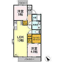 広島県広島市西区庚午北4丁目（賃貸アパート2LDK・2階・54.75㎡） その2