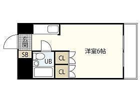 広島県広島市中区東白島町（賃貸マンション2K・6階・42.00㎡） その2