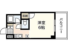 広島県広島市南区東雲本町3丁目（賃貸マンション1K・4階・17.49㎡） その2