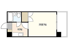 広島県広島市西区小河内町2丁目（賃貸マンション1K・4階・19.06㎡） その2