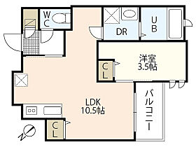 広島県廿日市市須賀（賃貸アパート1LDK・2階・33.06㎡） その2