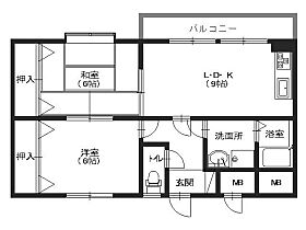 カルティエＧＭ  ｜ 広島県広島市安佐南区緑井4丁目（賃貸マンション2LDK・3階・52.17㎡） その2