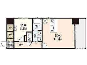 広島県広島市中区宝町（賃貸マンション1LDK・2階・44.50㎡） その2