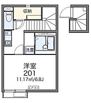 広島県広島市南区大州1丁目（賃貸アパート1K・2階・26.08㎡） その2