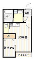 広島県廿日市市桜尾本町（賃貸アパート1LDK・1階・31.80㎡） その2