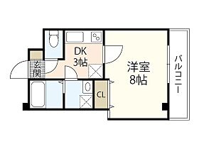 広島県広島市中区千田町3丁目（賃貸マンション1K・4階・25.20㎡） その2