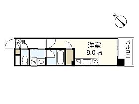 広島県広島市東区矢賀4丁目（賃貸マンション1R・4階・25.09㎡） その2