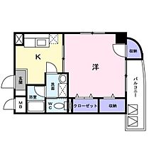 広島県広島市西区中広町3丁目（賃貸マンション1DK・5階・33.43㎡） その2