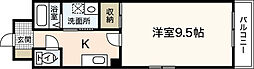 間取図画像 1K