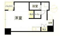 メゾンドソレイユ ワンルームの間取図画像