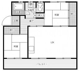 MHポート 2LDKの間取図画像