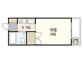 ＢＭ-10ビル  ｜ 広島県広島市西区古江西町（賃貸マンション1K・2階・17.01㎡） その2