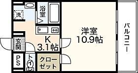 広島県広島市中区光南3丁目（賃貸マンション1K・2階・31.52㎡） その2