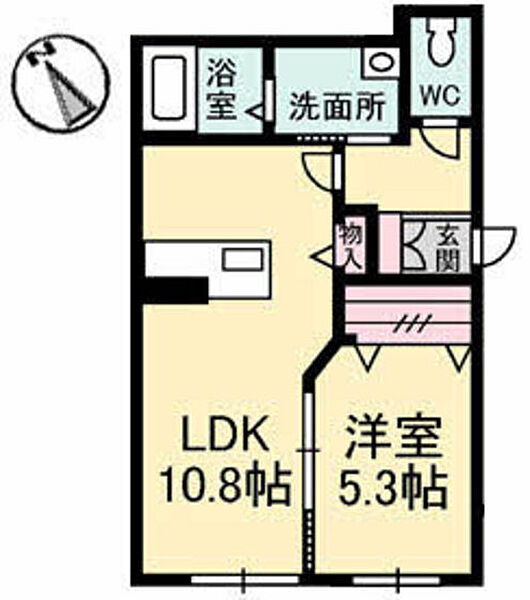 広島県広島市安佐南区緑井6丁目(賃貸マンション1LDK・1階・41.92㎡)の写真 その2