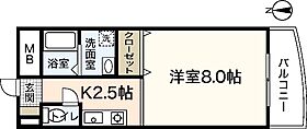 ＷＩＮＧ　ＴＡＣＨＩＢＡＮＡ  ｜ 広島県廿日市市宮内（賃貸マンション1K・4階・28.00㎡） その2