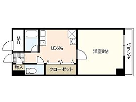 広島県広島市中区小町（賃貸マンション1DK・6階・29.26㎡） その2