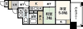 広島県広島市中区大手町2丁目（賃貸マンション2K・10階・30.16㎡） その2