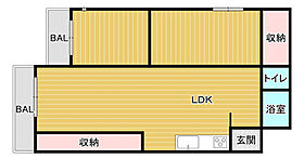 広島県広島市中区東平塚町（賃貸マンション2LDK・2階・46.24㎡） その2