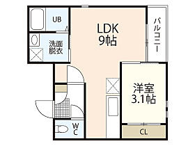 Grandtic 翠  ｜ 広島県広島市南区翠2丁目（賃貸アパート1LDK・1階・29.26㎡） その2