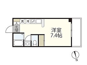 K-Flatz  ｜ 広島県広島市南区宇品東7丁目（賃貸マンション1R・1階・26.20㎡） その2