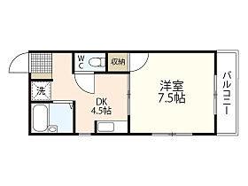 プロスパーヤマモト  ｜ 広島県広島市東区戸坂山崎町（賃貸マンション1DK・5階・25.92㎡） その2