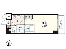 広島県広島市中区大手町5丁目（賃貸マンション1K・6階・27.83㎡） その2