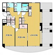 広島県広島市中区上幟町（賃貸マンション2LDK・9階・80.00㎡） その2