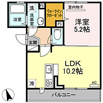 クレールA  ｜ 広島県広島市西区観音新町1丁目（賃貸アパート1LDK・3階・37.81㎡） その2