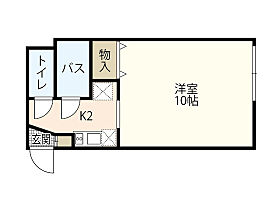 エスティーム皆実町  ｜ 広島県広島市南区皆実町6丁目（賃貸マンション1K・3階・25.01㎡） その2